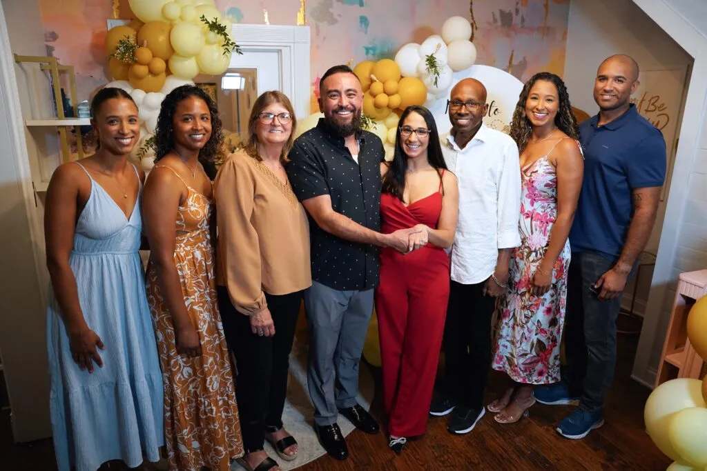 Interior decor and seating layout at 139 Olive